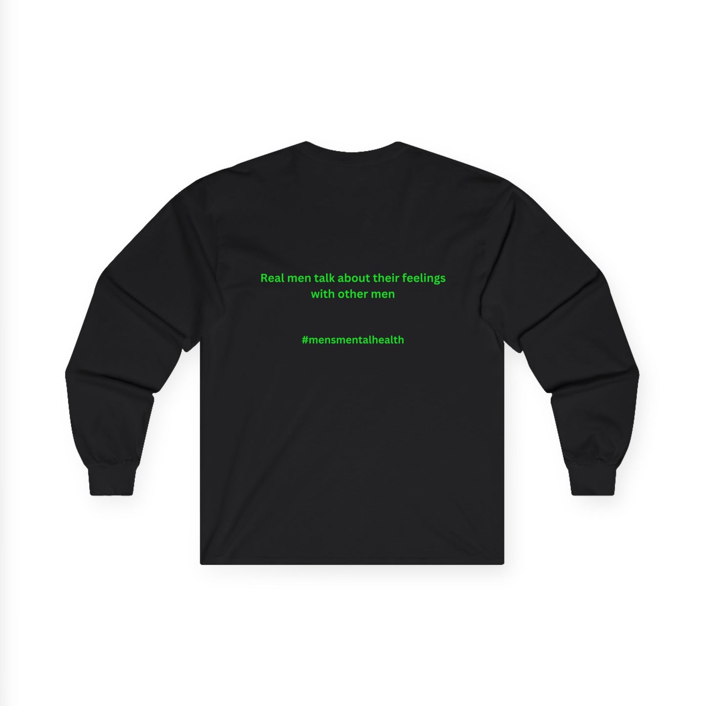 Cool Green Beard Icon Unisex Long Sleeve Tee