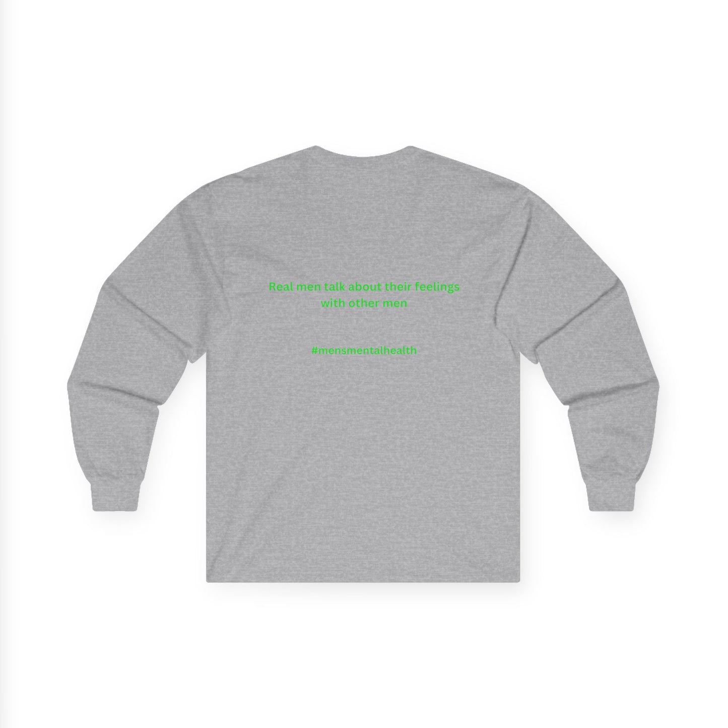 Cool Green Beard Icon Unisex Long Sleeve Tee