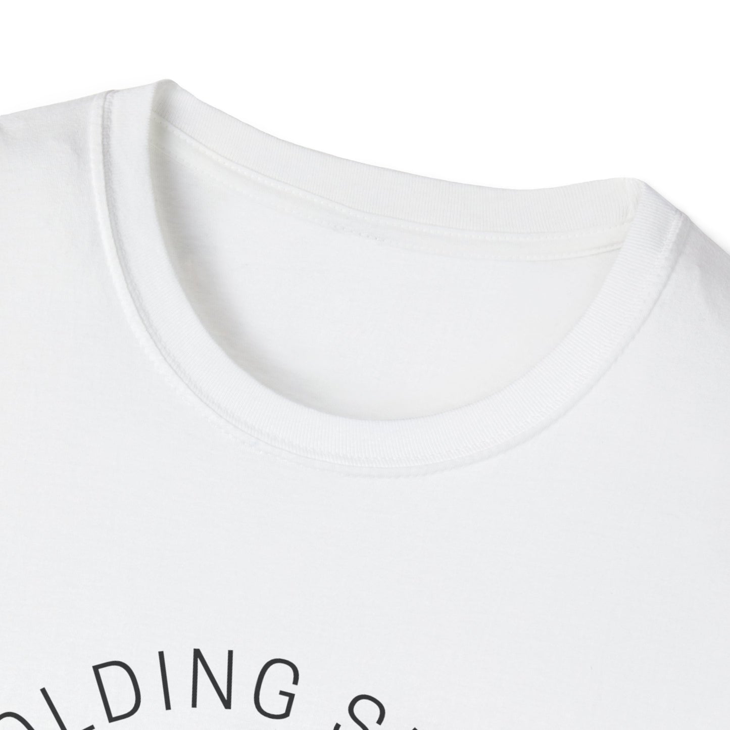 Holding Space Unisex Softstyle T-Shirt - Maternity Gift, Baby Shower Tee, Supportive Apparel, New Parent Shirt, Nursery Outfit