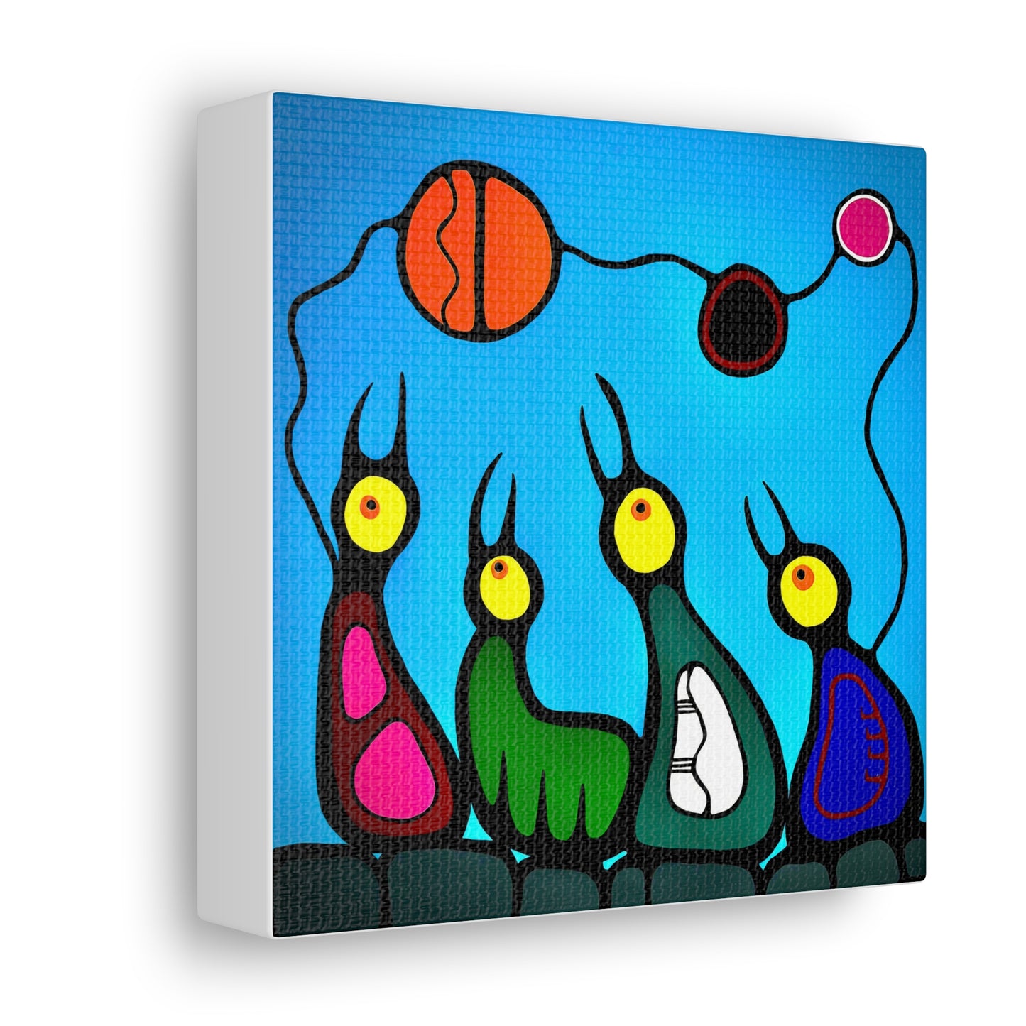 T.M Abstract Art Canvas Gallery Wraps