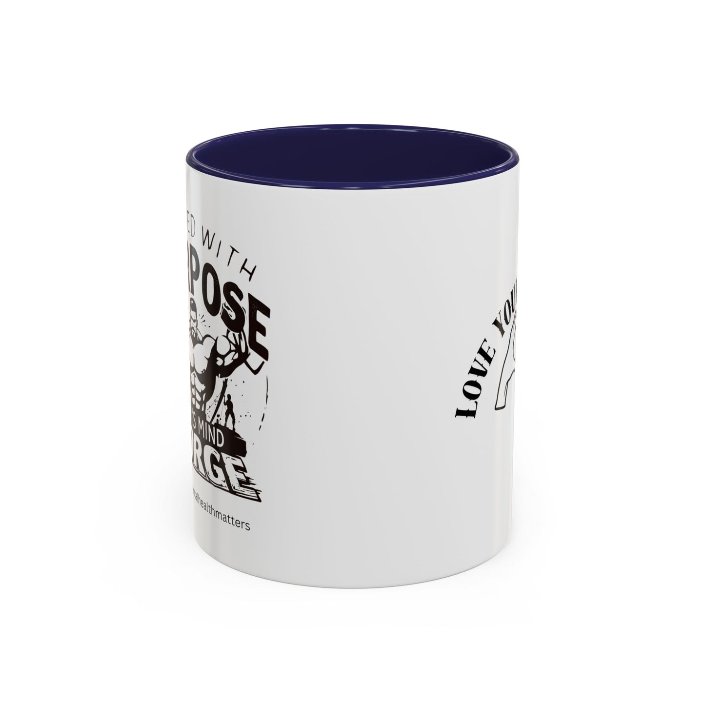 Inspirational Love Yourself Coffee Mug - 11/15oz Accent Design