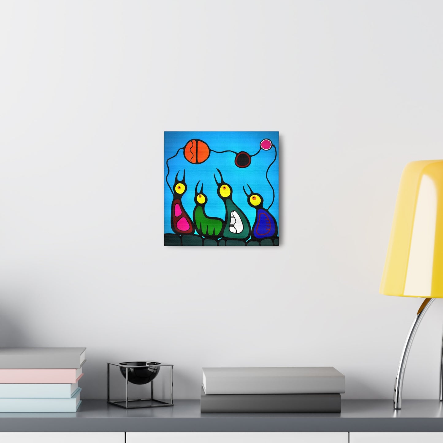 T.M Abstract Art Canvas Gallery Wraps