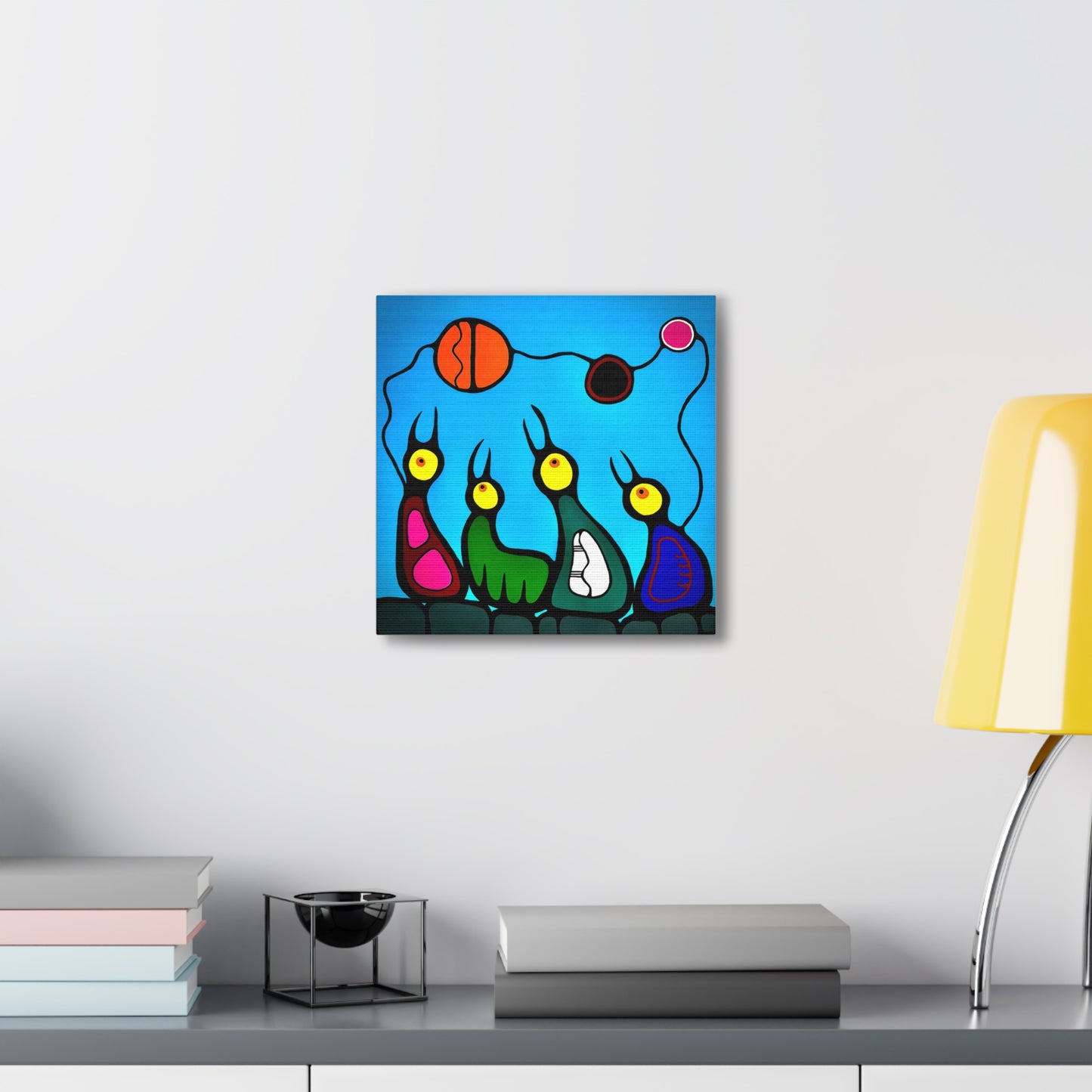 T.M Abstract Art Canvas Gallery Wraps