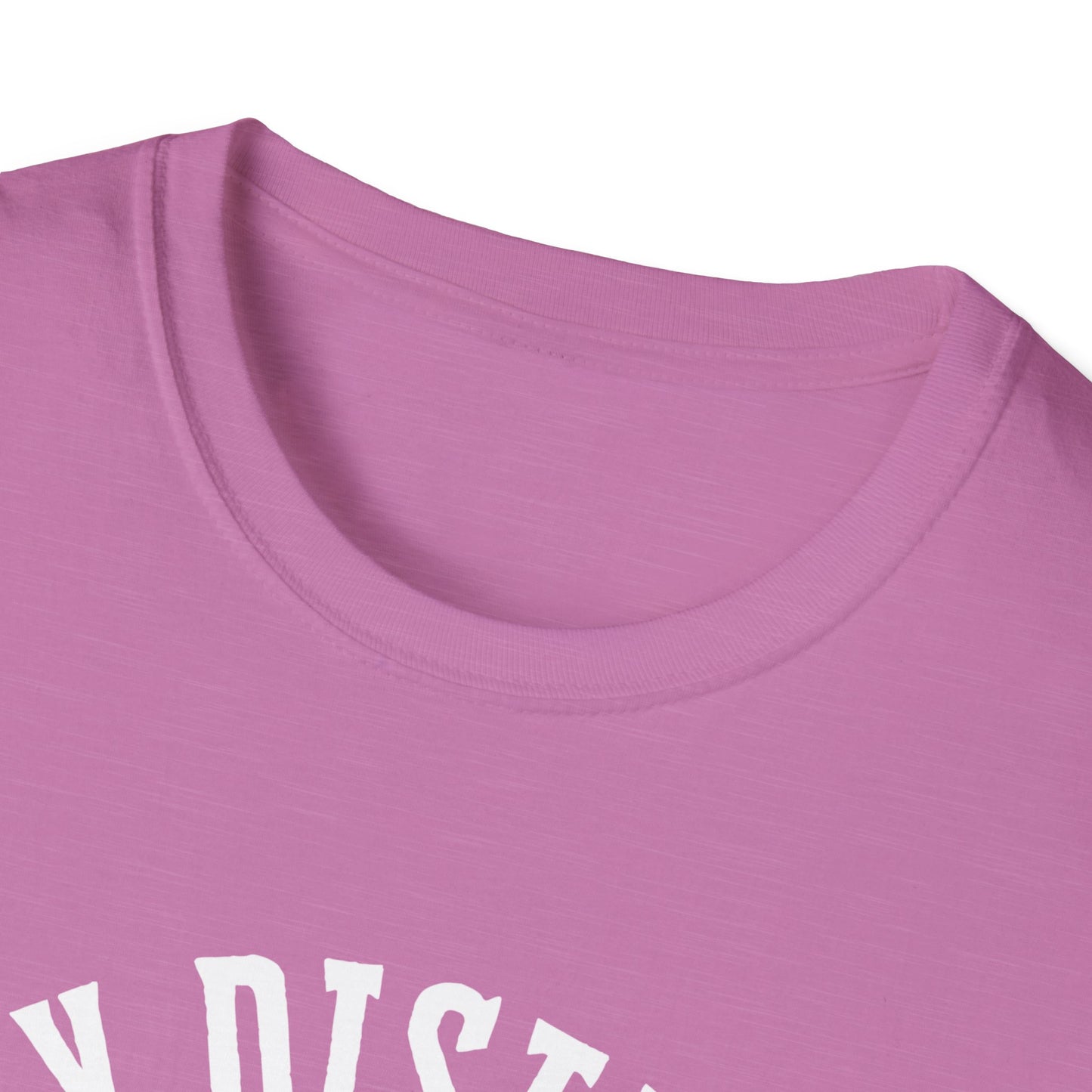Easily Distracted by Crystals T-Shirt, Unisex Softstyle Tee, Gift for Crystal Lovers, Boho Fashion, Cute Quartz Apparel