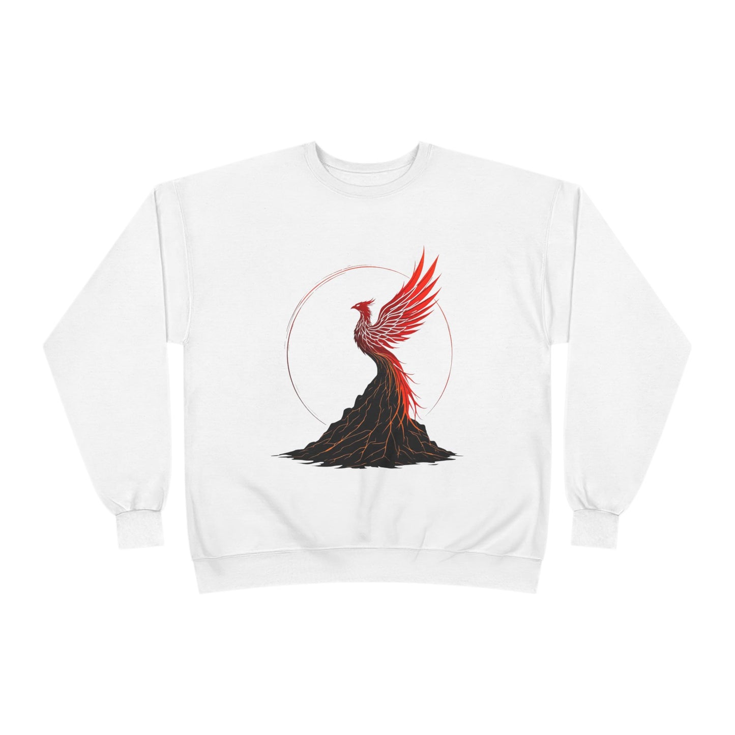 Phoenix Rising Eco-Friendly Crewneck Sweatshirt - Unisex