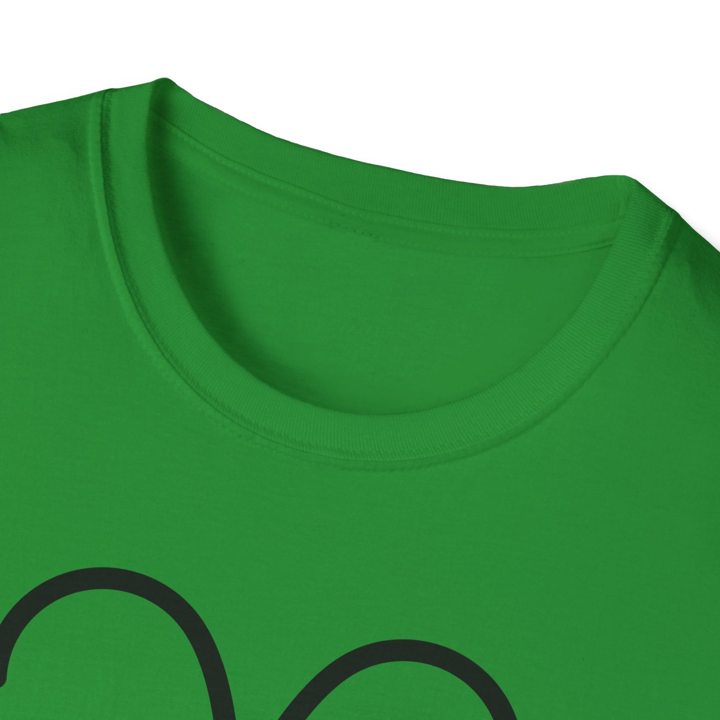 Clover Quote Green T-Shirt - Perfect for St. Patrick's Day & Mental Health Awareness