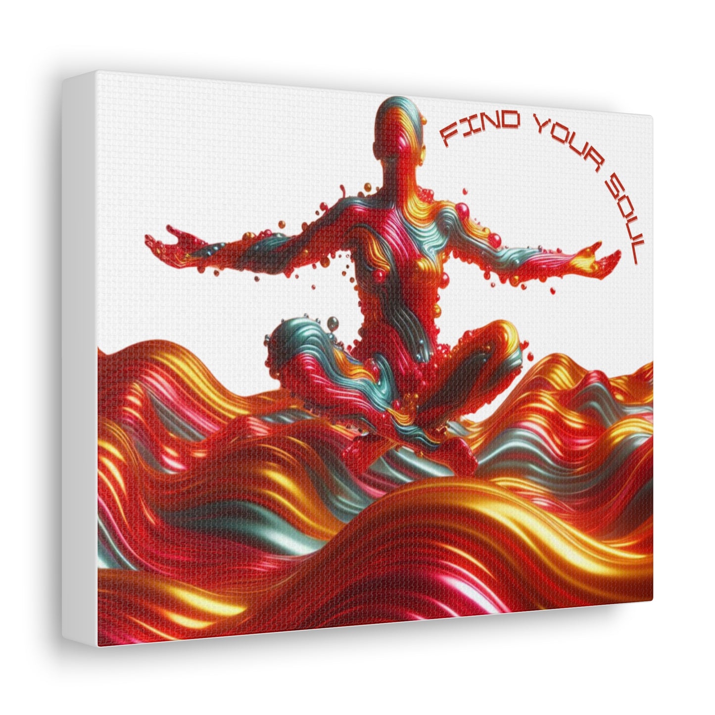 Inspirational Canvas Gallery Wraps - 'Find Your Soul' Wall Art