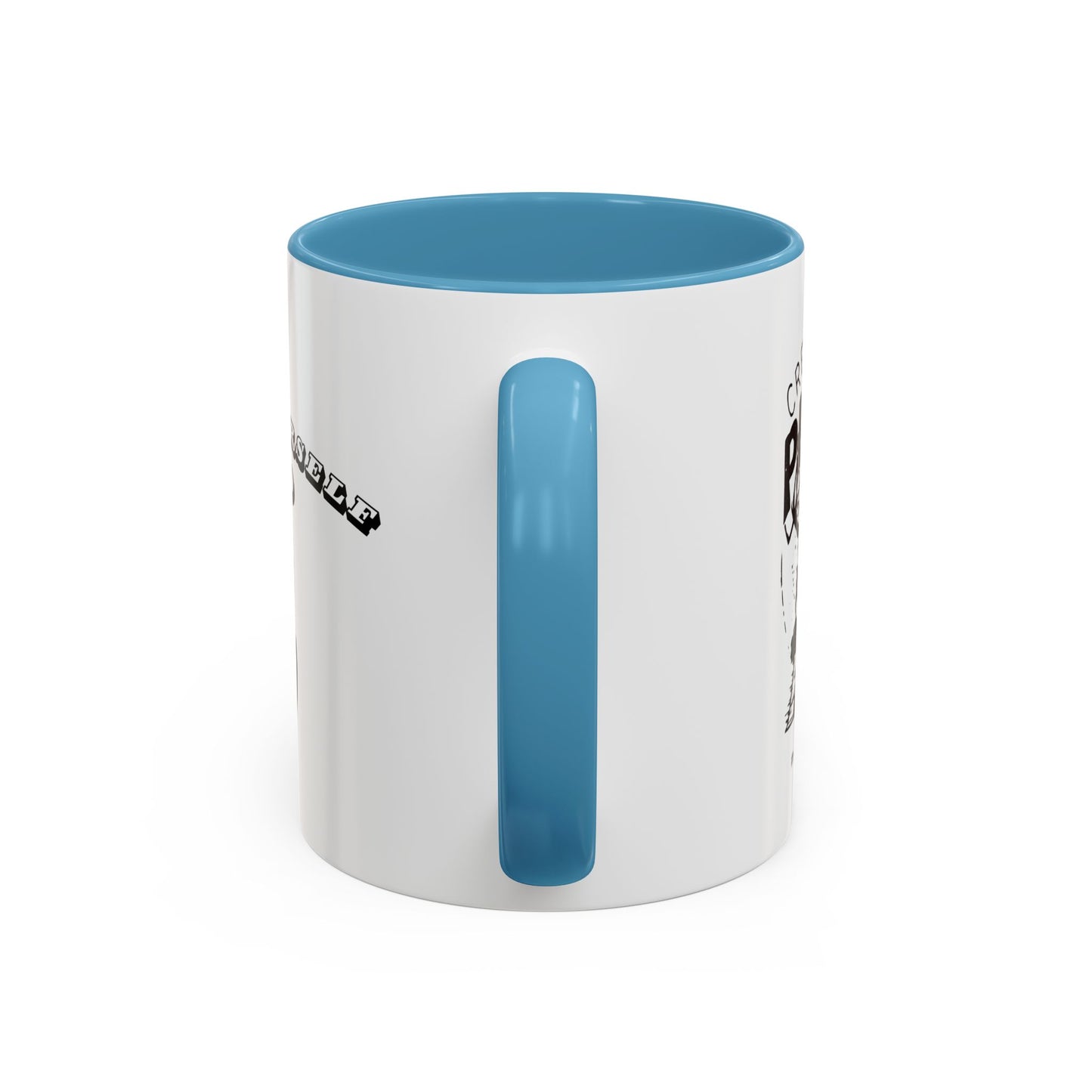 Motivational Accent Coffee Mug - Love Yourself Bro Design