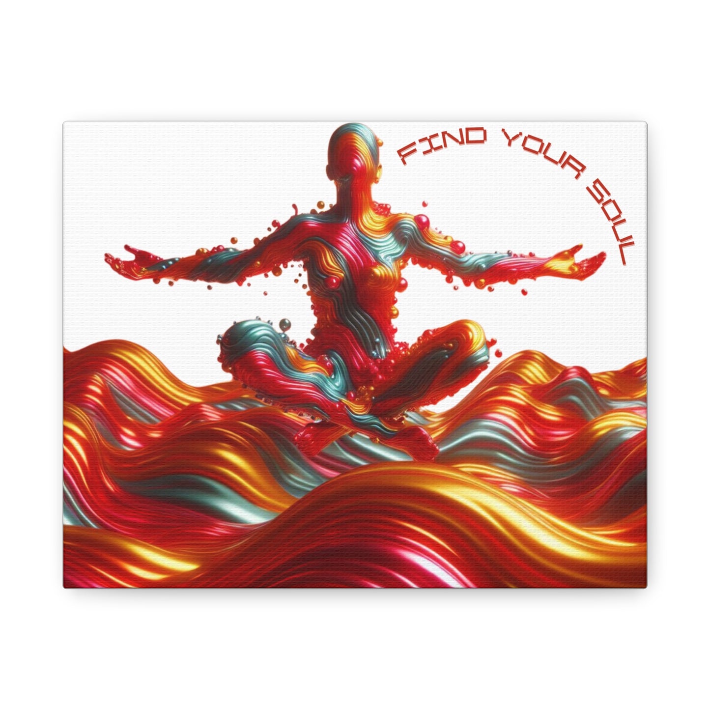 Inspirational Canvas Gallery Wraps - 'Find Your Soul' Wall Art